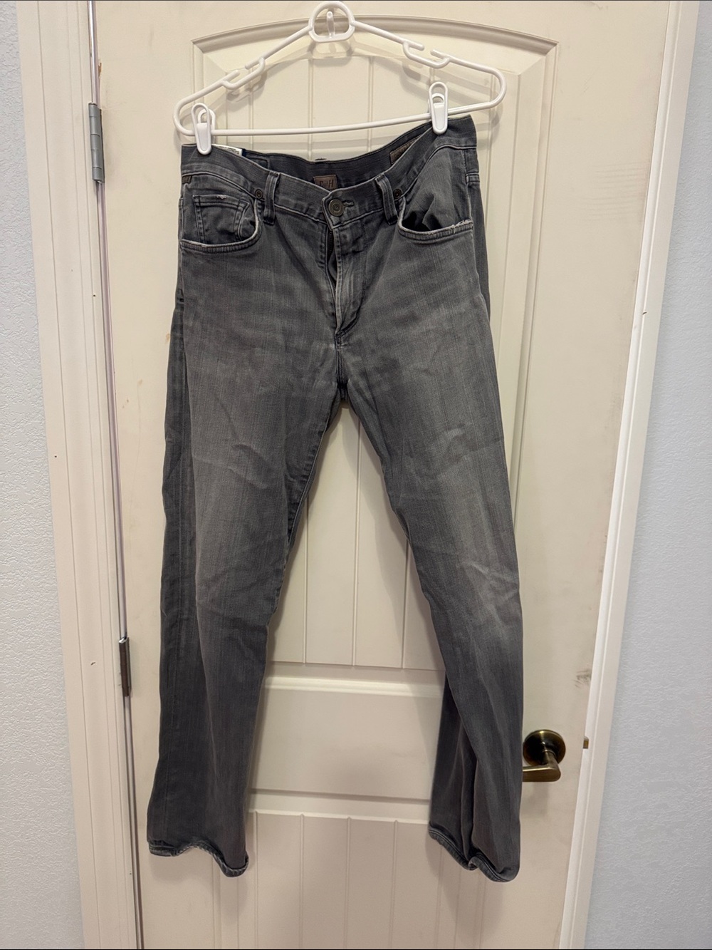 Citizens Of Humanity Men's Gray Bootcut Jeans